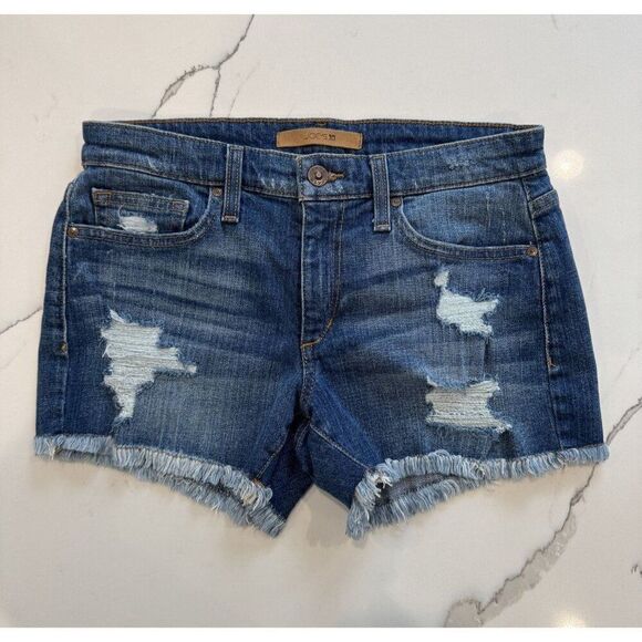Joe's Distressed Cut-Off Shorts in Phoebe Size 26 - Picture 1 of 4